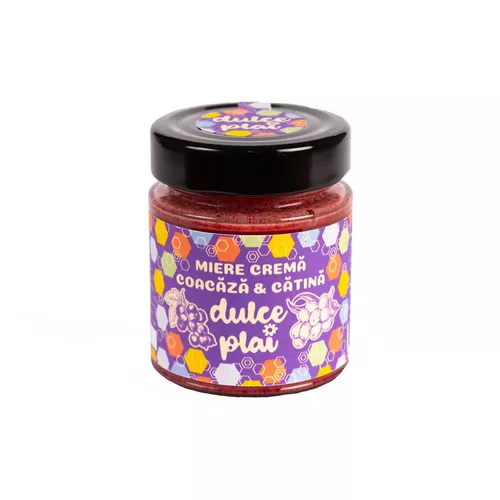 Miere Cremă, Coacăză & Cătină DULCE PLAI 200g