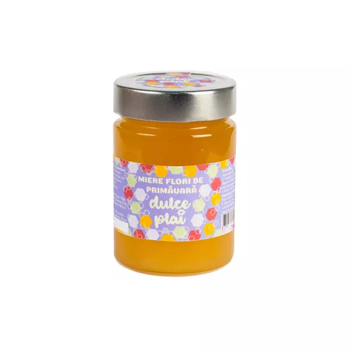 Miere flori de primăvară DULCE PLAI 500g