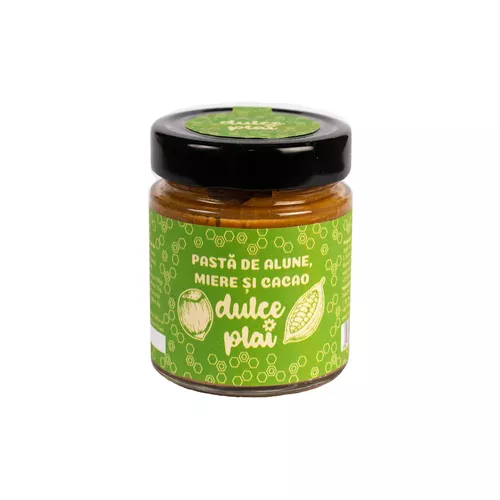 Pastă de Alune, Miere & Cacao DULCE PLAI 230g